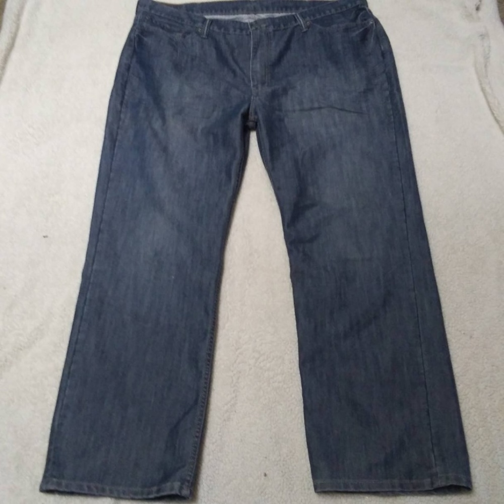 Levi's 514 Men's  Denim Blue Jeans Sz 42 X 30 Stra